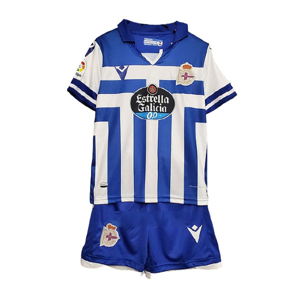Camiseta Deportivo Coruña 1ª Kit Niño 2020 2021
